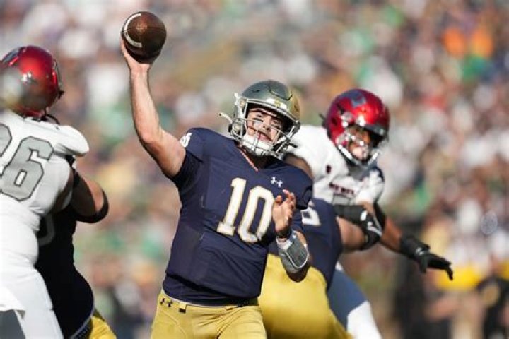 Drew Pyne Girlfriend Olivia Connor Is An Athlete And Author Studying At Notre Dame