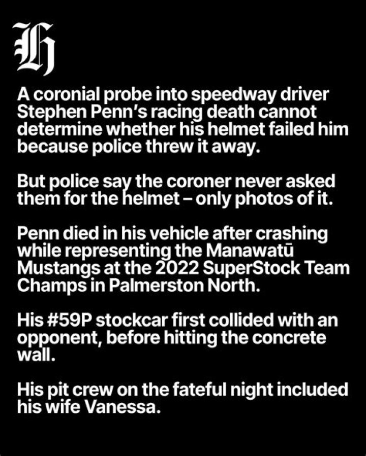 
Who Was Stephen Penn From Speedway? Palmerston North Driver Death Cause & Family 